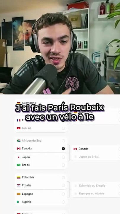 En live tout les mercredis à 18h