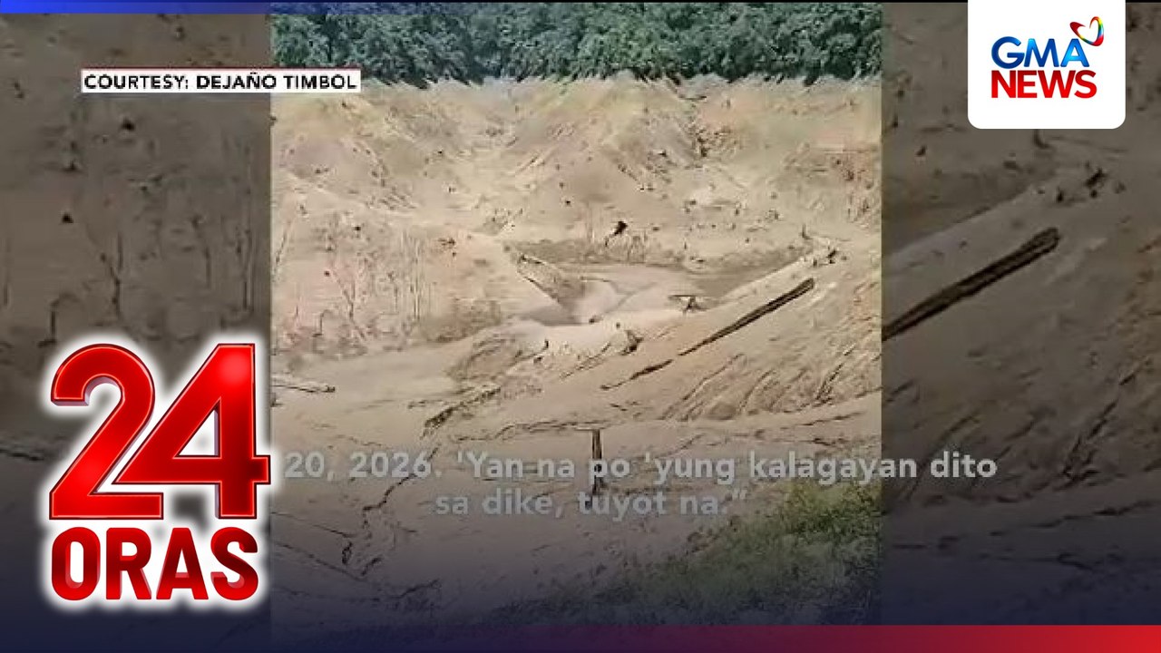 Bahagi ng Angat Reservoir, tuyot na; pangingisda, apektado | 24 Oras