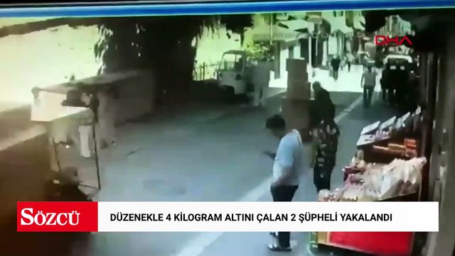 Fatih'te düzenekle 4 kilogram altını çalan 2 şüpheli yakalandı; kılık değiştirip 2 ay boyunca hazırlık yapmış