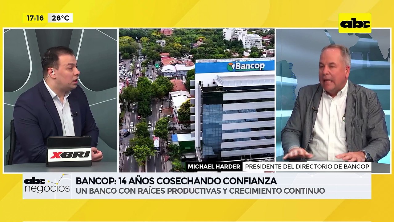 ABC Negocios: Bancop: 14 años cosechando confianza - Un banco con raíces productivas y crecimiento continuo