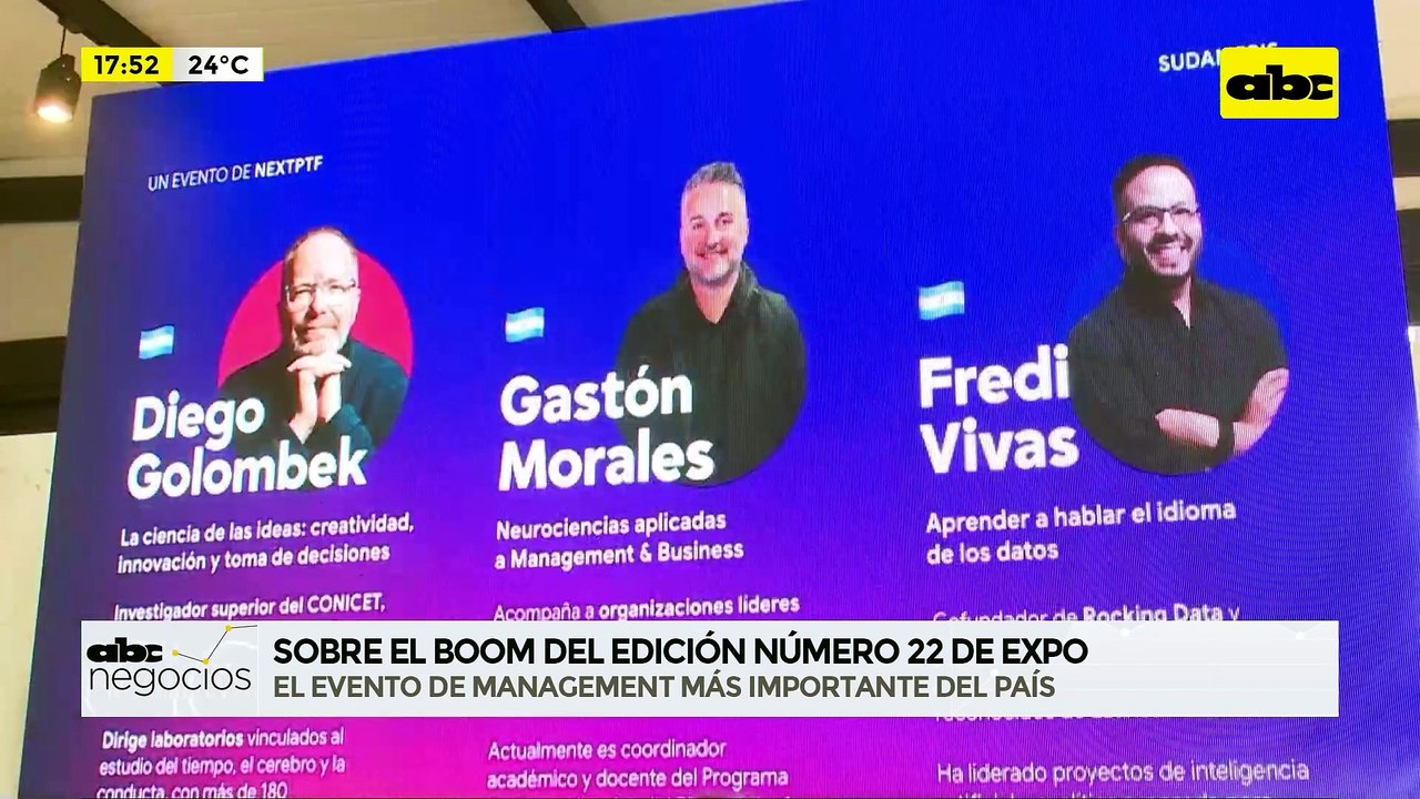 ABC Negocios: Edición número 22 de Expo Negocios - El evento de management más importante del país