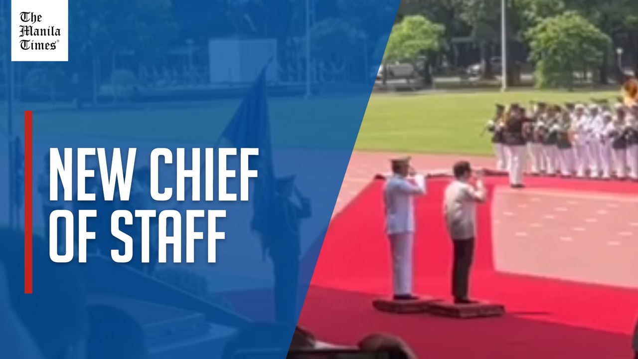 Marcos attends change of command ceremony for new AFP chief