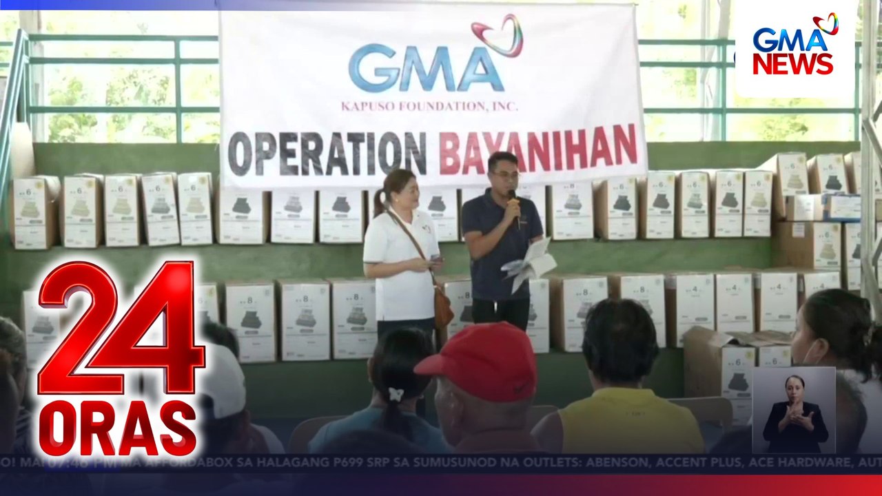 P30M cash, dinonate ng Nitori Holdings sa GMAKF; Nitori PH, nagbigay ng P7.5M Halaga ng damit, gamit | 24 Oras