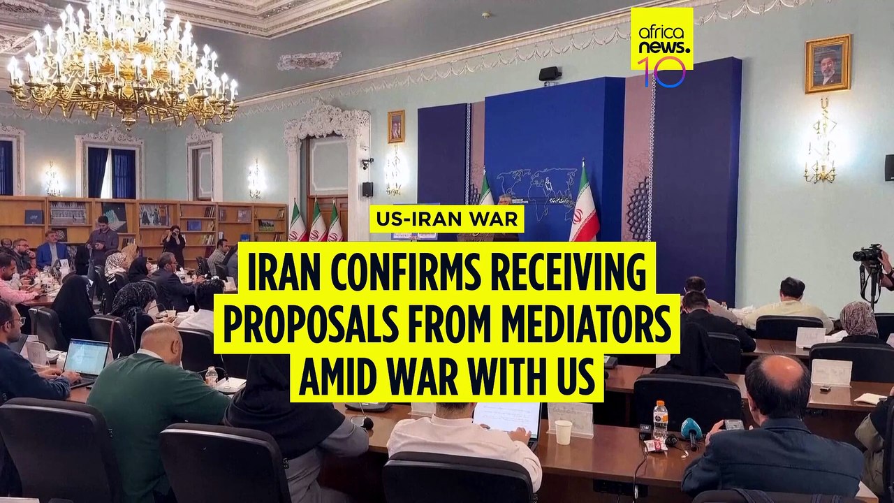 Iran confirms receiving proposals from mediators amid war with US