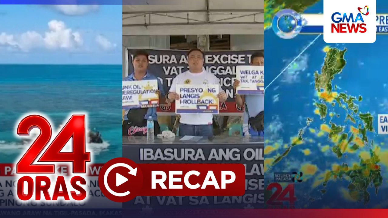 24 Oras: (Part 2) AFP — CCG personnel ang pilit na dumikit sa BRP Sierra Madre; 2-araw na transport strike, ikakasa ng Manibela; Mino-monitor na LPA, tumaas ang tsansang maging bagyo, atbp