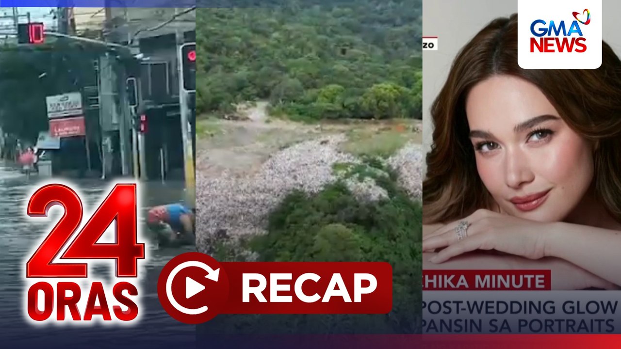 24 Oras: (Part 3) Panawagan ng mga Aeta sa Subic; Bumababang tubig sa Angat reservoir; Baha sa Cebu; Pre-SONA Special report tungkol sa ekonomiya; Post-wedding glow ni Bea Alonzo, atbp