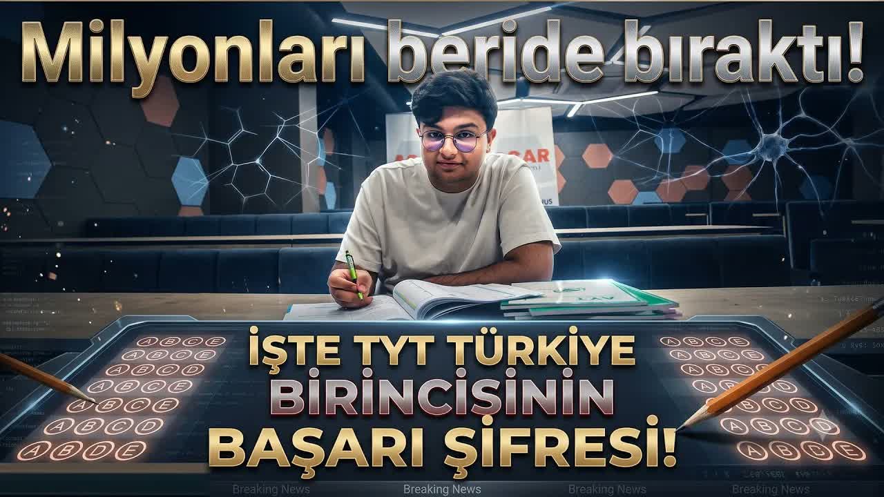 Türkiye TYT Birincisi Şanlıurfalı Miraç Hedefini Açıkladı: Hacettepe Tıp
