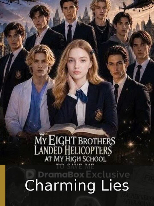 My Eight Brothers Landed Helicopters at My High School to Save Me #engsub #fullfilm🔥🎬🔥 | Charming Lies