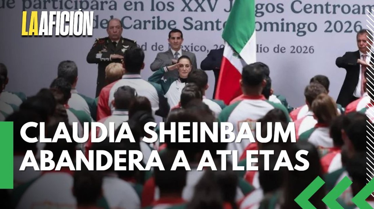 Atletas mexicanos buscan 120 medallas en Juegos Centroamericanos con respaldo de Sheinbaum