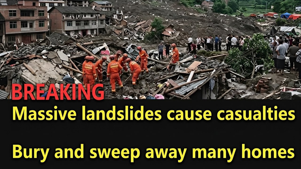 Breaking: Massive Landslides Hit Without Warning—Homes Destroyed and Many Feared Dead
