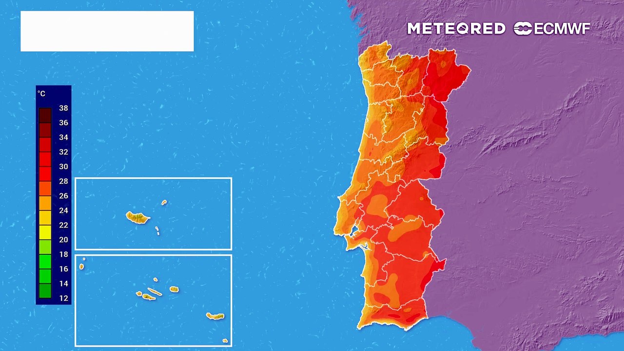 Temperaturas sobem no interior de Portugal e Algarve esta quarta-feira, 22 de julho