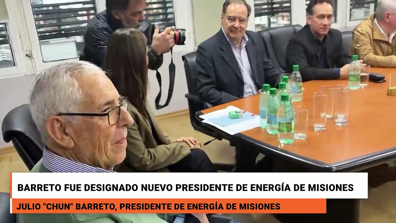 Barreto fue designado nuevo presidente de Energía de Misiones