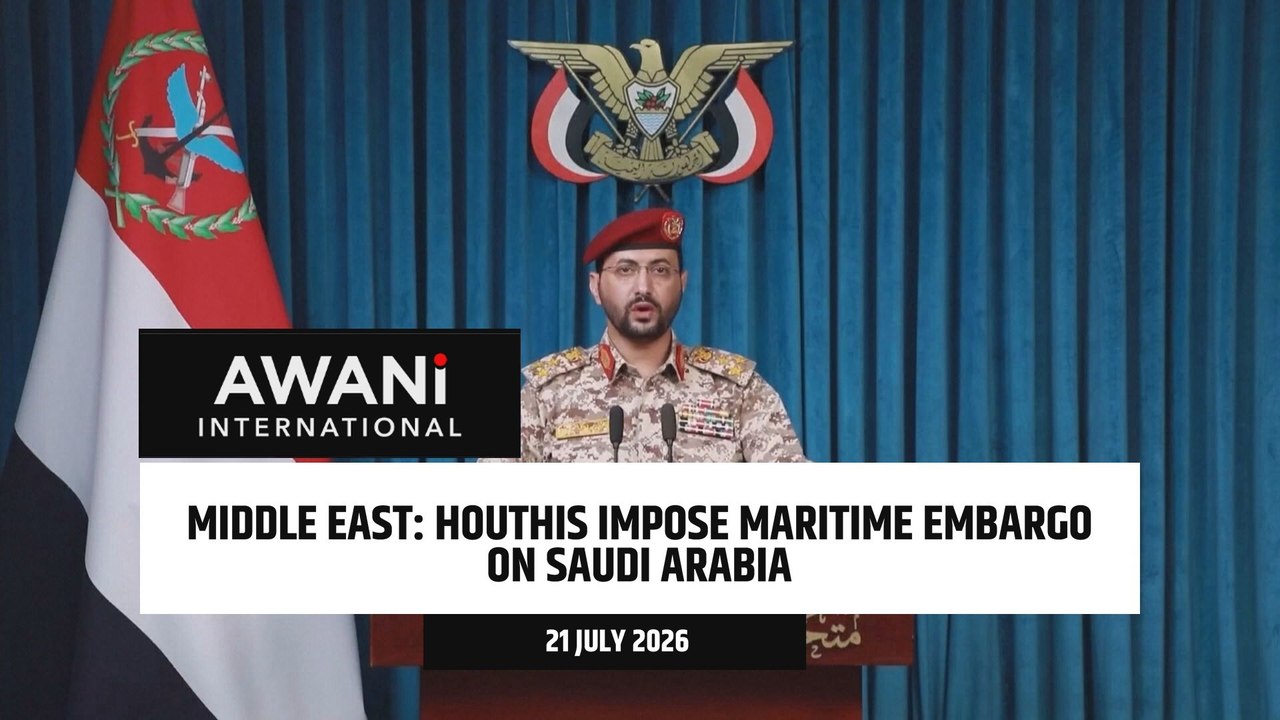 Houthis impose maritime embargo on Saudi Arabia