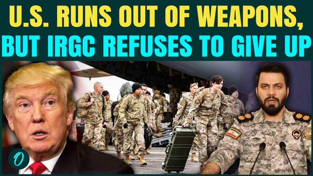 U.S Armory Goes EMPTY After Back to Back Attacks on Iran; IRGC Refuses to Back Down; Trump Rattled?