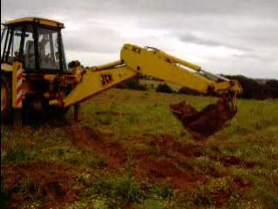 Entrainement tractopelle