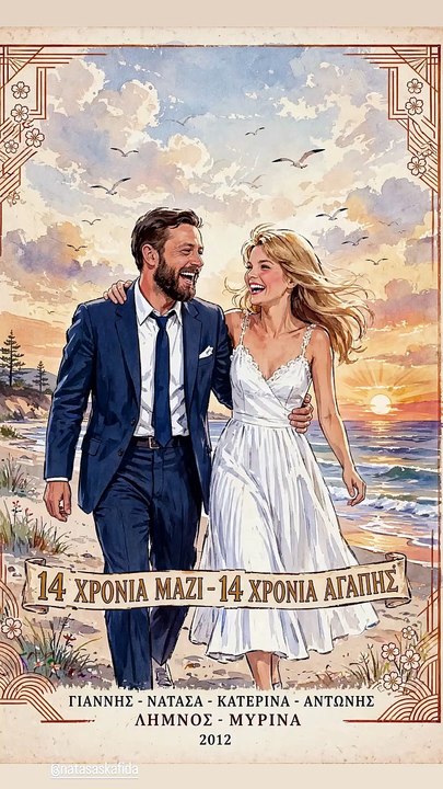 Γιάννης Βαρδής – Νατάσα Σκαφίδα: 14 χρόνια μαζί και οι αναρτήσεις του τραγουδιστή ήταν ευρηματικές!