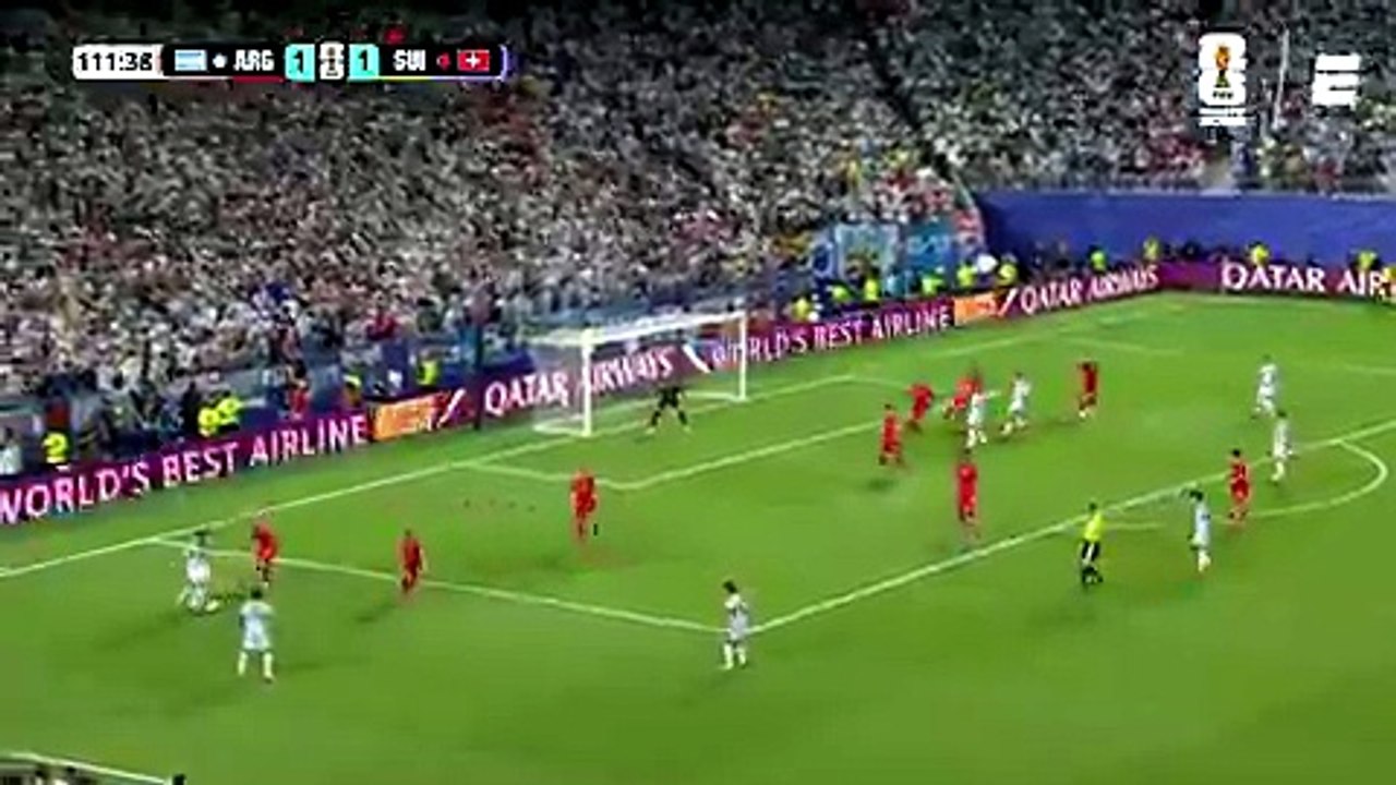 El gol de Julián Álvarez a Suiza