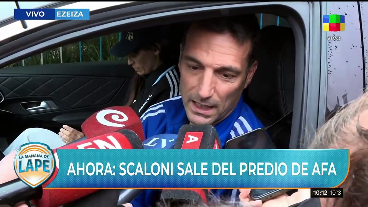 La reacción de Scaloni sobre supuestas grietas en la selección: "No puedo creer lo que me estás preguntando”