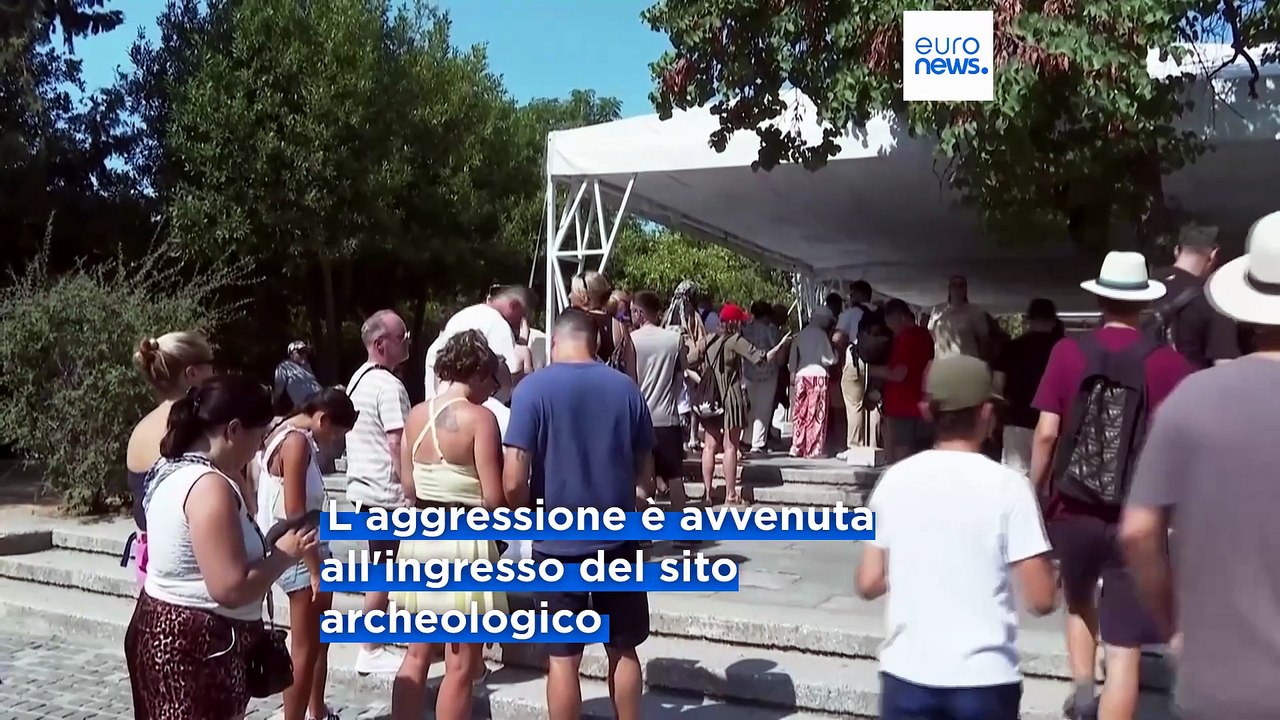 Grecia: attacco con coltello all'Acropoli di Atene, feriti due turisti