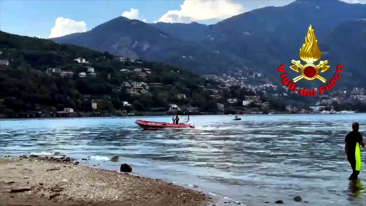 Bambina di dieci anni scomparsa nel lago di Como, ricerce dei Vigili del Fuoco