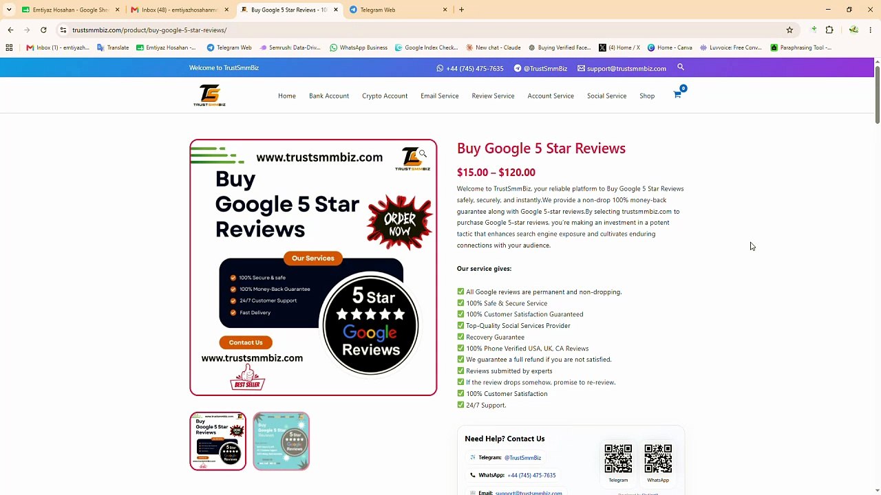 Buy Google 5 Star Reviews - 100% safe and secur...