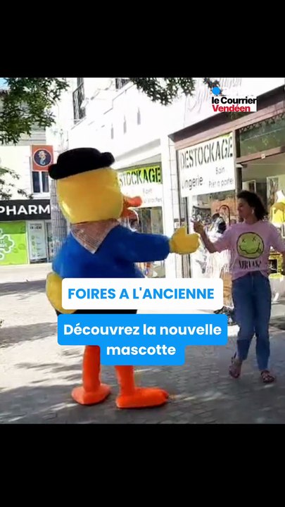 A la rencontre de Léon, la mascotte des foires à l'ancienne de Challans