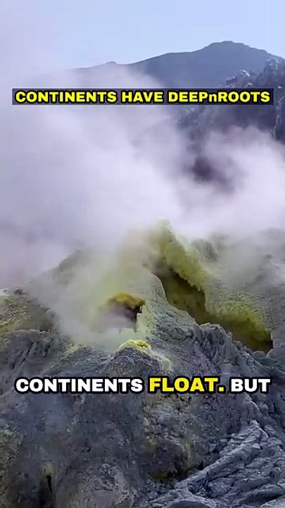🤯 Continents have DEEP roots?