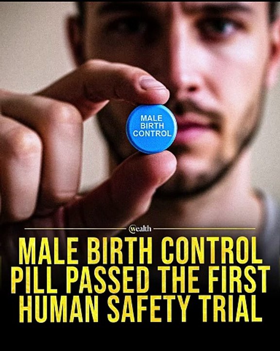 Male Birth Control Pill Passed The First Human Safety Trial 💊🧪 #shorts #health #science #innovation #birthcontrol