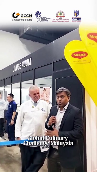 Dr. Rick Stephen Extends Best Wishes to COTHM Students for the 5th Global Culinary Challenge Malaysia 2026!