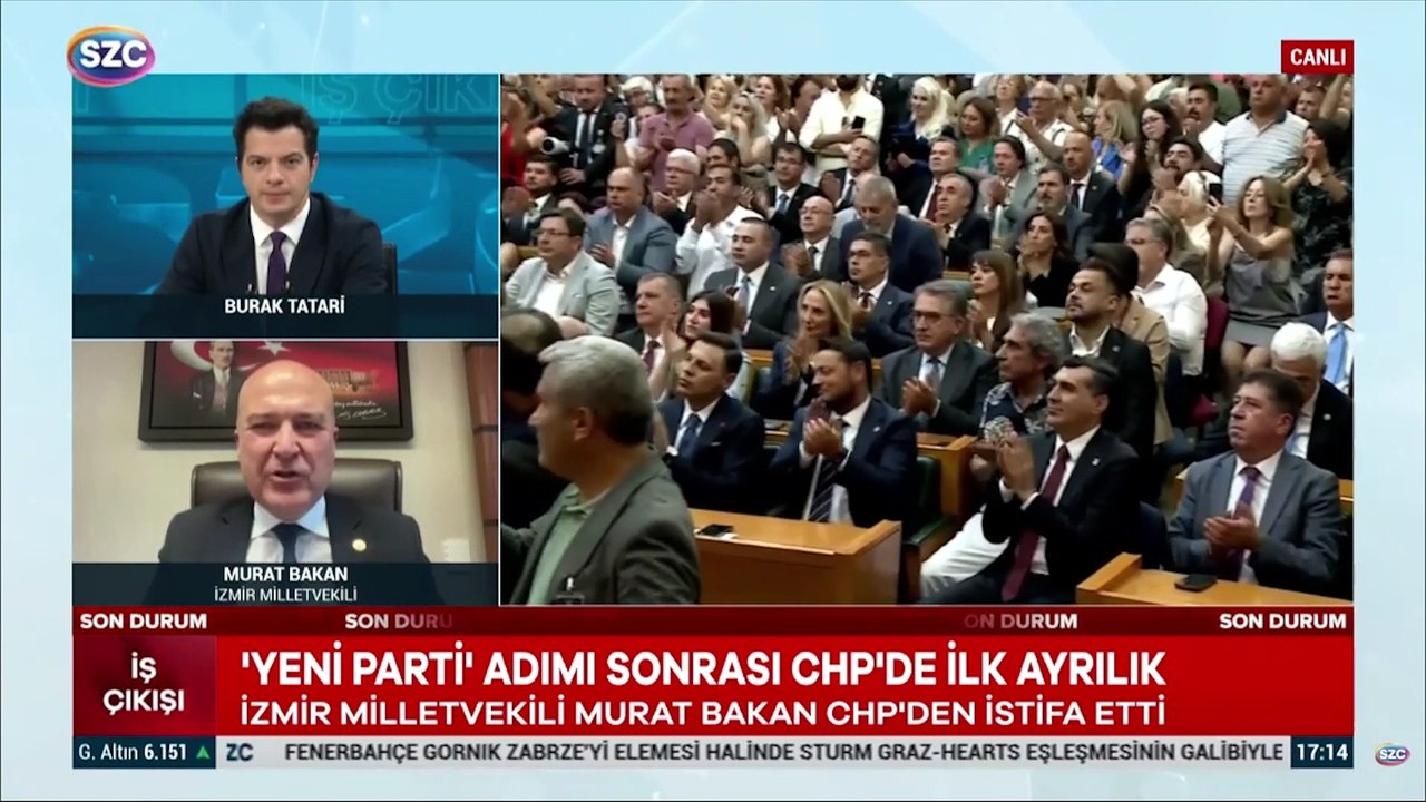 CHP'de ilk ayrılık: İzmir Milletvekili Murat Bakan, istifa etti