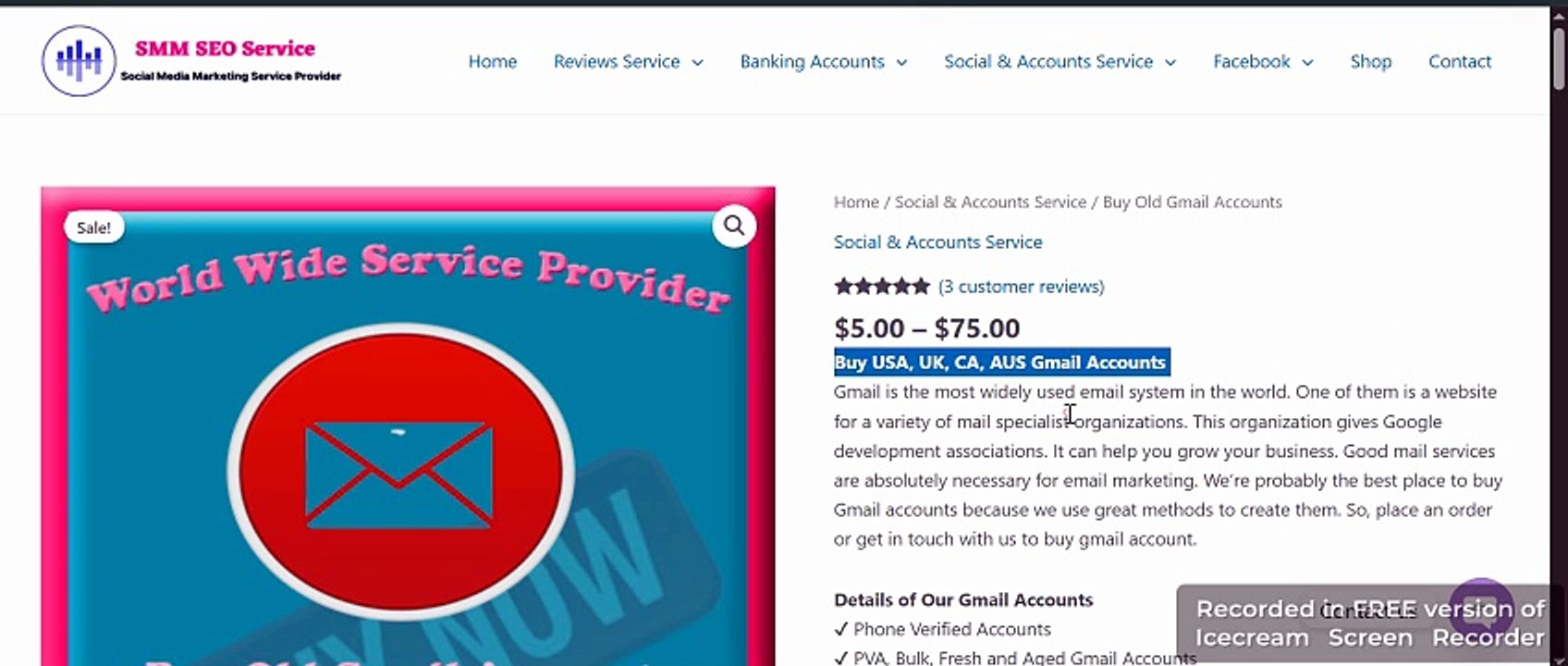 Best Places to Buy Old Gmail Accounts in the US (PVA ...