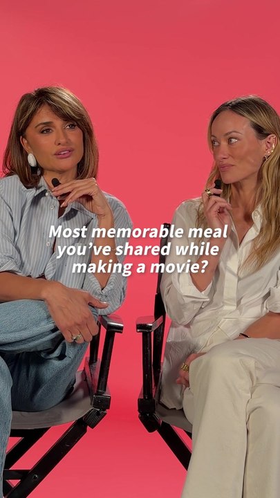Penélope Cruz and Olivia Wilde on Memorable Meals and 'The Invite'