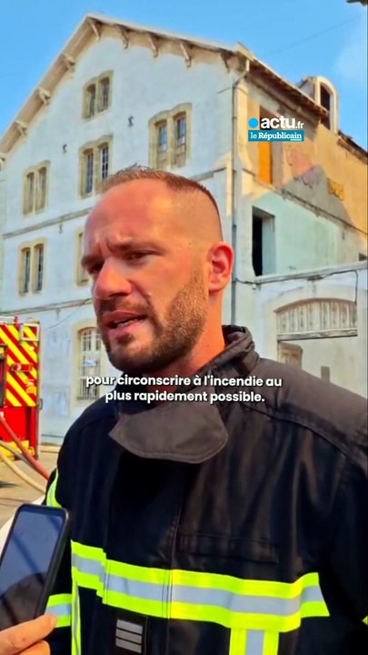 Incendie de la Manu à Tonneins : les pompiers veulent sauver un joyau patrimonial