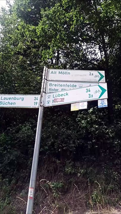 Unterwegs am Elbe-Lübeck-Kanal