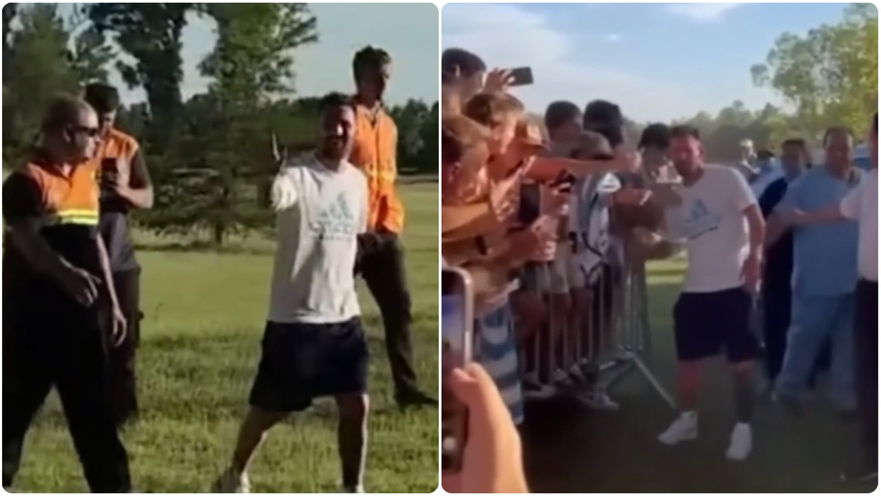 ¡Messi ha llegado a Rosario!