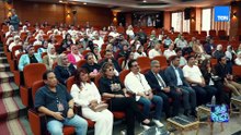 أحمد وفيق مكرما بين أهله ومحبيه في ختام الدورة ال19 للمهرجان القومي للمسرح بالمنصورة