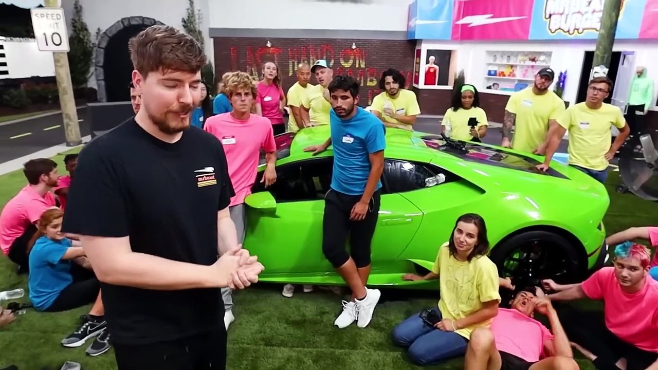 Last Me Haath Hatane Wale Ko Mil Jayegi Lamborghini Car! Mega Prize From Mr.Beast!!!!