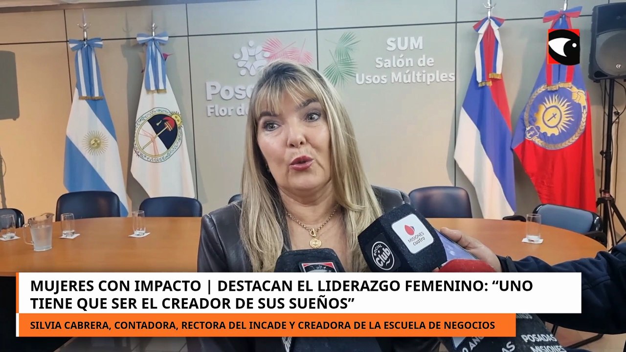 Presentaron en Posadas Mujeres con Impacto: Construyendo Liderazgo Femenino