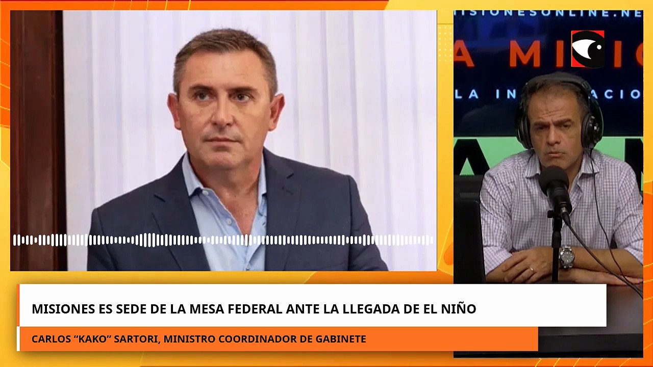 Misiones es sede de la Mesa Federal ante la llegada de El Niño