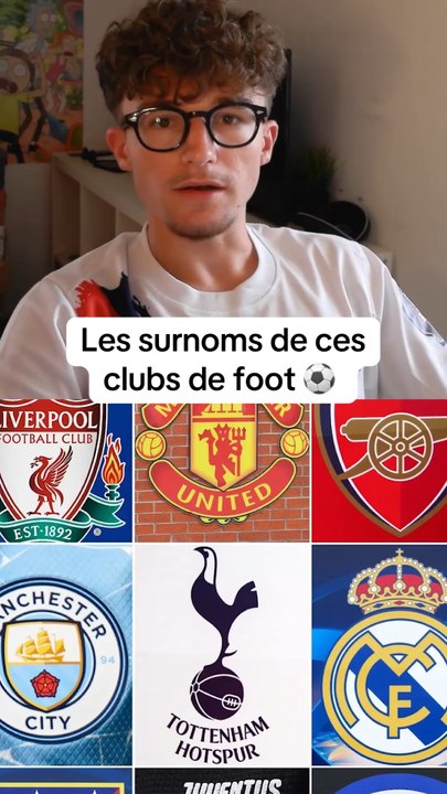 Les surnoms de ces clubs de foot ⚽️ #foot #football #surnom #clubdefoot