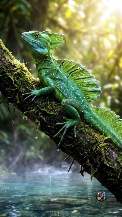 💧 What if I told you there's a real-life dragon that can run across water