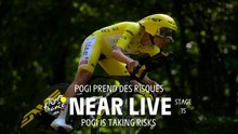 Pogi is taking risks - Stage 16