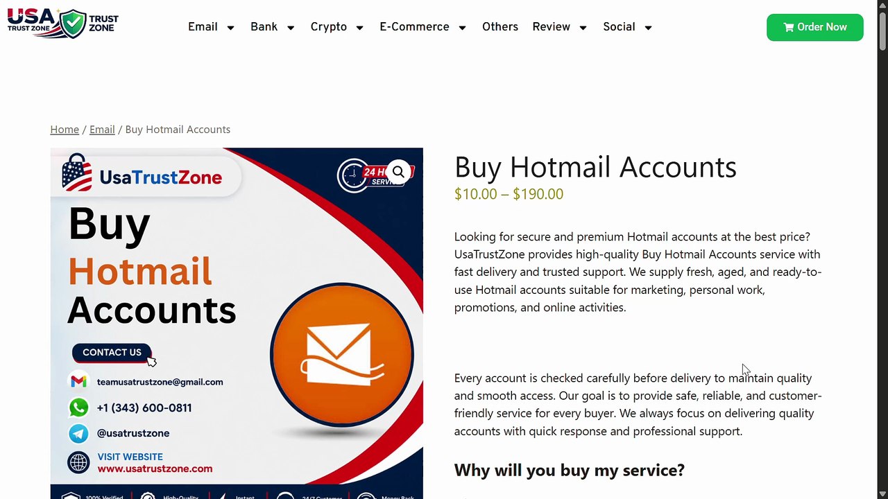 5 Proven Sites for Buying Verified Hotmail Accounts Securely