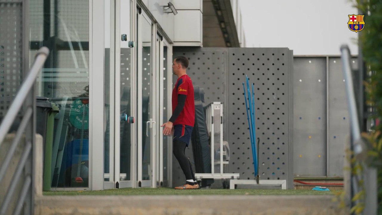 Entrenamiento FC Barcelona