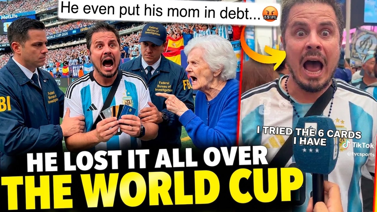 Maxed Out 6 Credit Cards, Sold His Car, and Put His Mom in Debt... All for the World Cup!