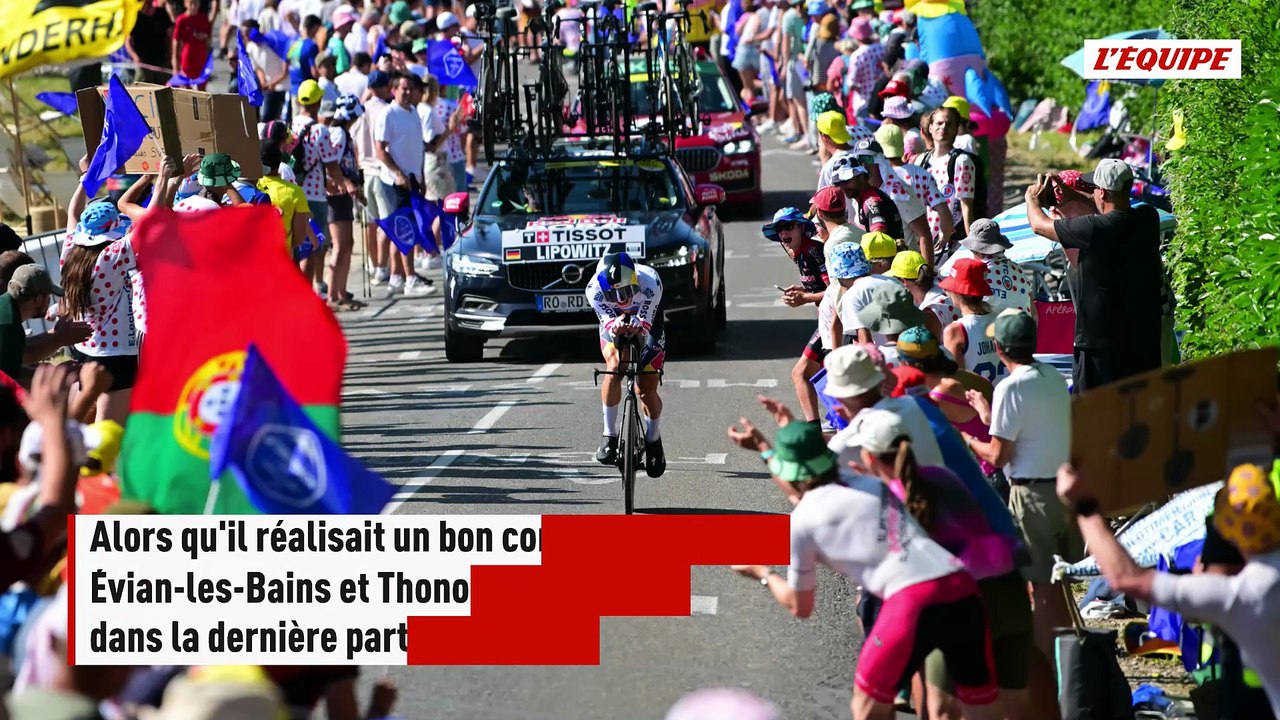 Florian Lipowitz a abandonné après une chute lors du chrono de la 16e étape du Tour de France - Tour de France