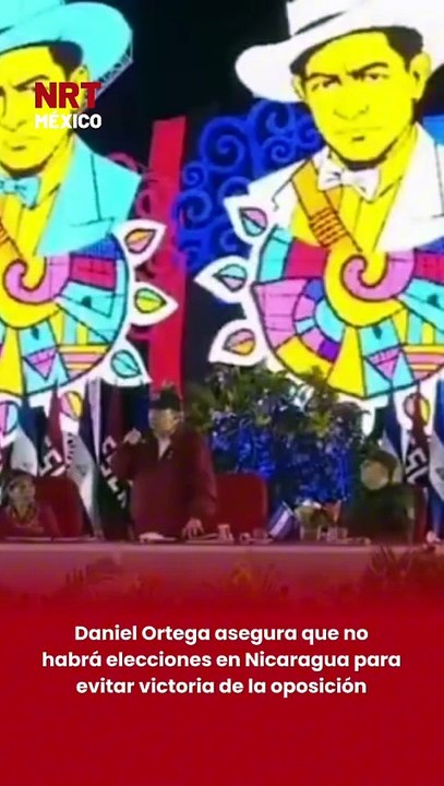 Daniel Ortega asegura que no habrá elecciones en Nicaragua para evitar victoria de la oposición