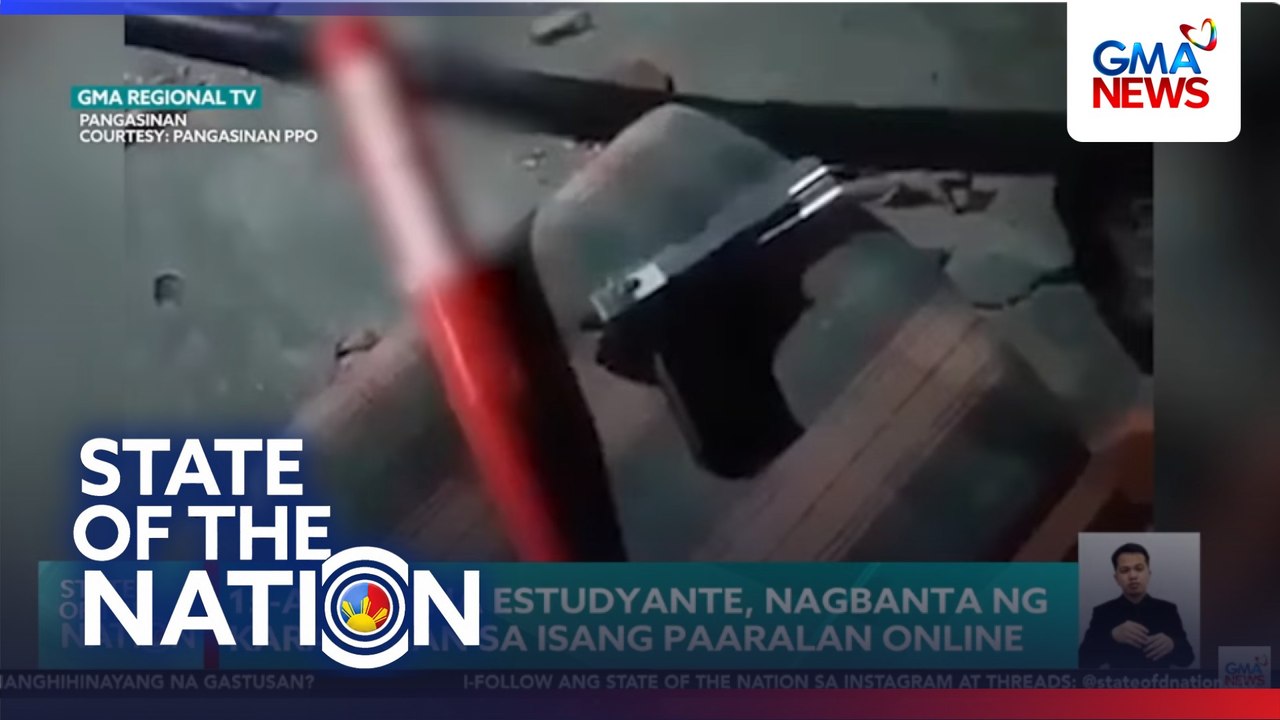 15-anyos, nagbanta ng karahasan sa isang paaralan online | SONA