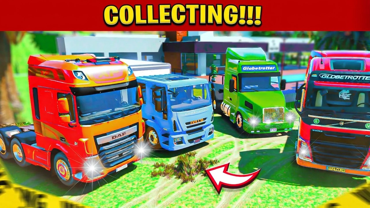 Collecting Stolen Trucks at Black Stone Ranch in GTA 5