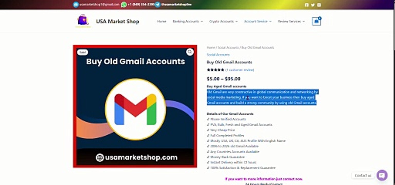 Buy Old Gmail Accounts: The Ultimate Guide to Aged Google ...